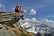 38 ...e posiamo sul roccione con vista sul Monte Cavallo